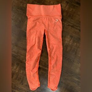 Coral Gymshark Leggings